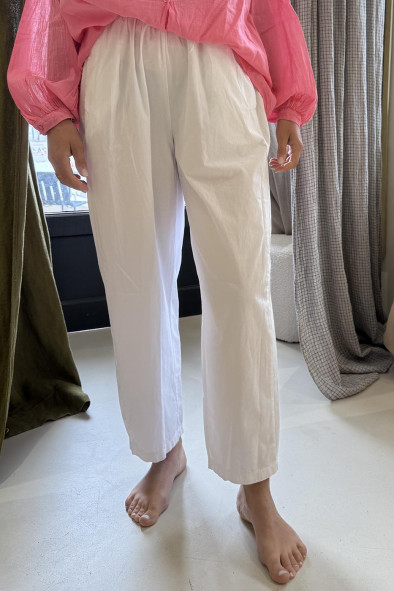 copy of Le pantalon magic fin blanc