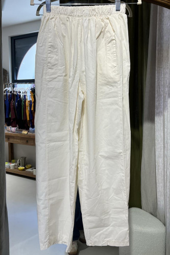 Pantalon Magic fin long écru