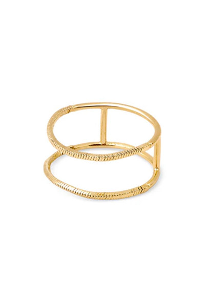 Bague double éternelle