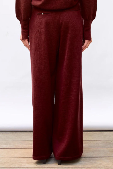 Pantalon fluide maille fine jersey