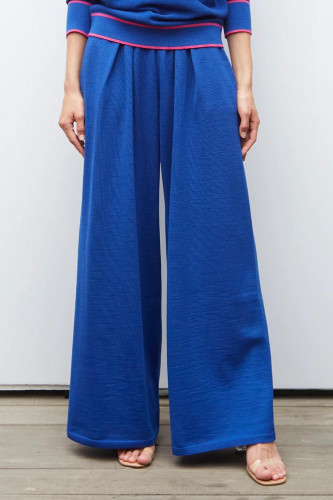 Pantalon fluide maille fine jersey