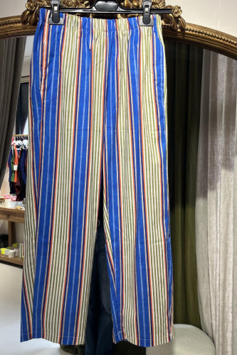 Le pantalon magic fin rayure