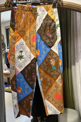 Le pantalon magic fin multicolor