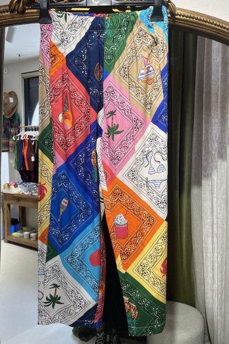 Le pantalon magic fin multicolor