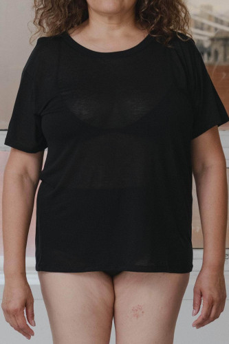T-shirt Ample