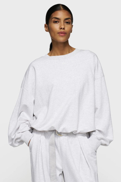 PLEATED SWEATER BACK STAMP