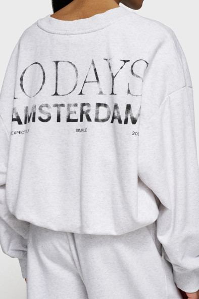 PLEATED SWEATER BACK STAMP