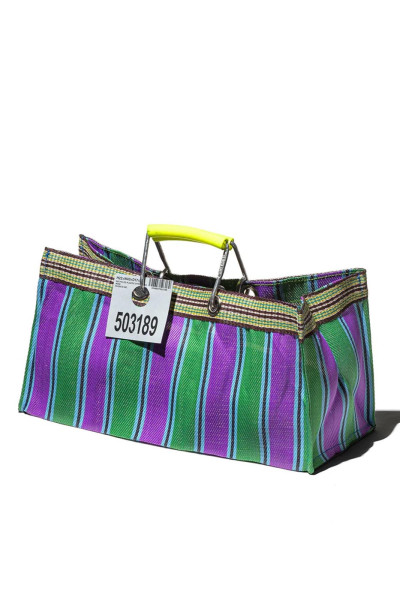 copy of Sac Cabas Block Coffee Blue