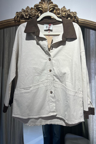 Parka safari écru