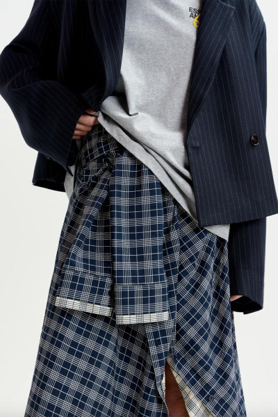 Jupe drapée asymétrique 2