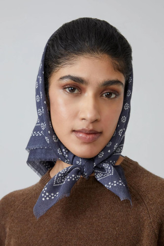 FOULARD N°676 SLATE GREY