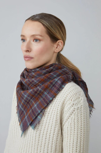 FOULARD N°800 SLATE GREY