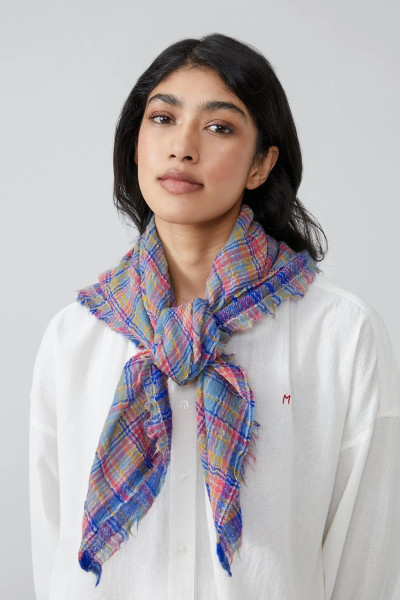 FOULARD N°801 DAISY PINK