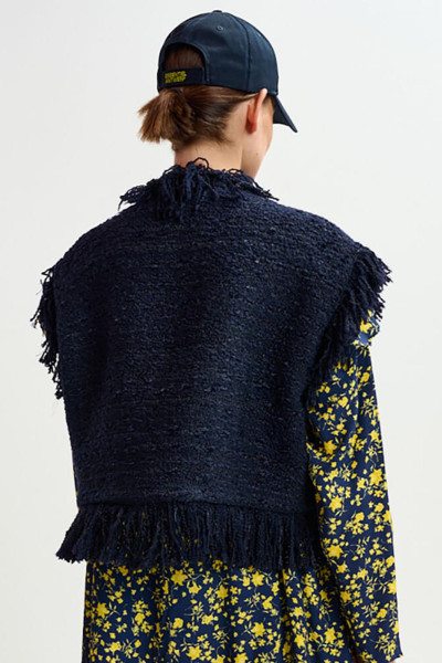 Veste courte sans manches 2