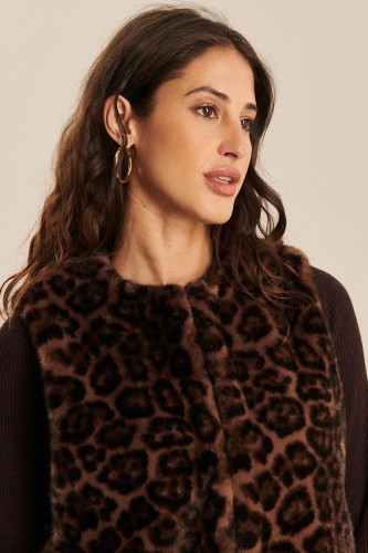 Veste sans manches Mink Baci