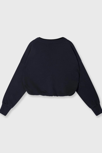 V-Neck double sweater