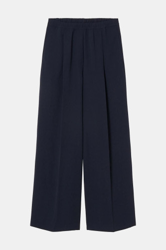 Pantalon en crêpe Japonais