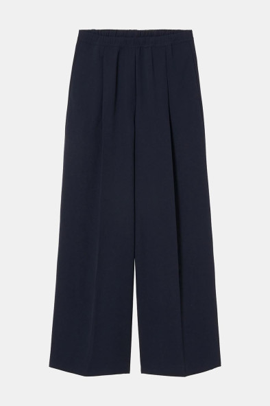 Pantalon en crêpe Japonais