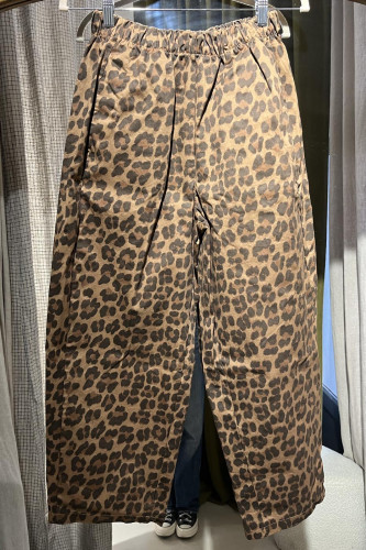 Le pantalon magic léopard caramel