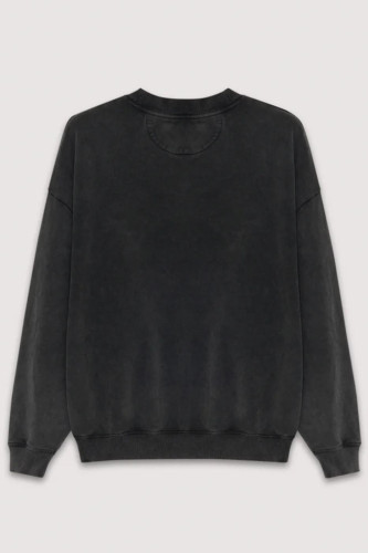 Sweat-shirt gris délavé