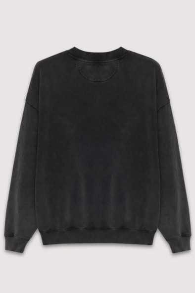 Sweat-shirt gris délavé