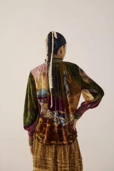Blouse Farmer Lakeside Velours