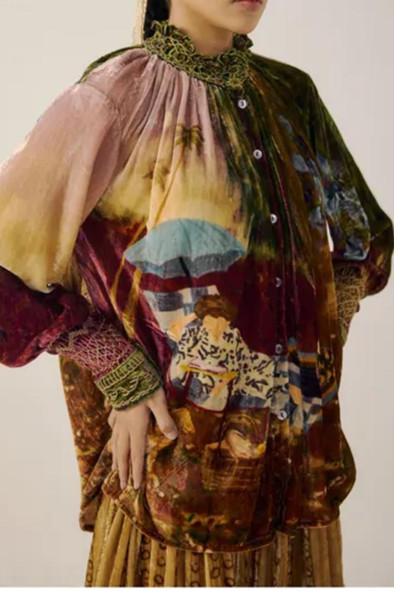 Blouse Farmer Lakeside Velours