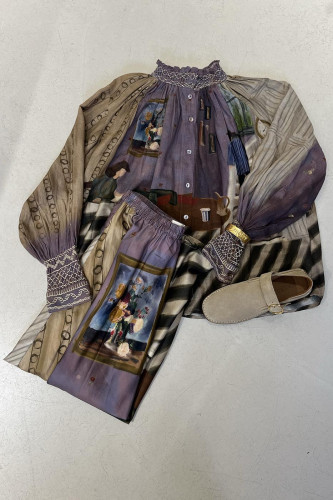 copy of Cardigan à carreaux