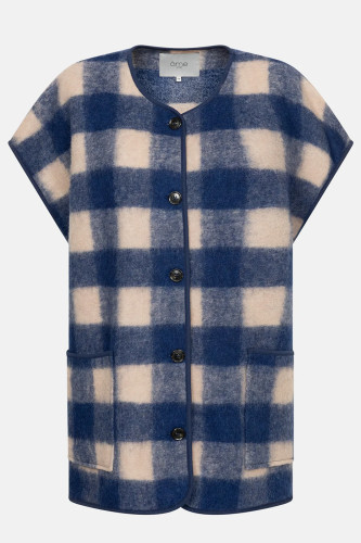 Veste large sans manches