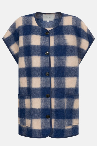 Veste large sans manches