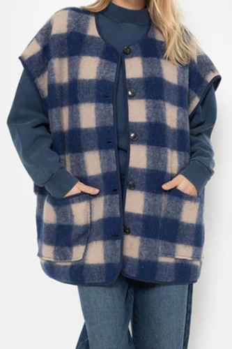 Veste large sans manches