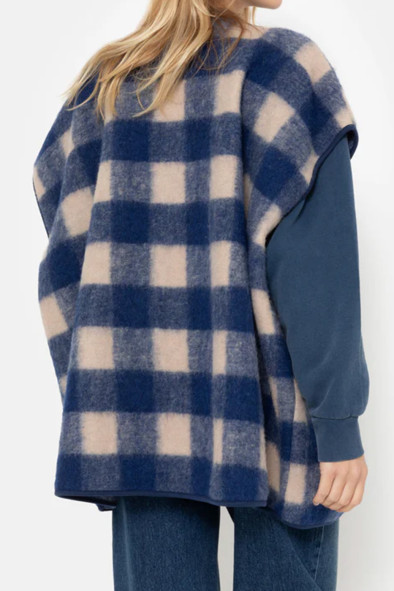 Veste large sans manches