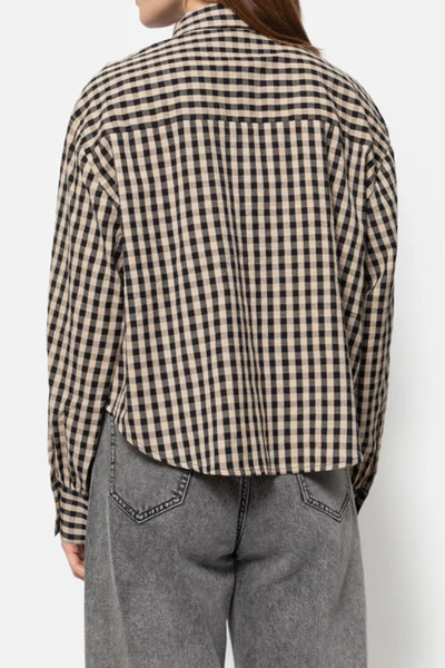 Chemise courte à carreaux 2