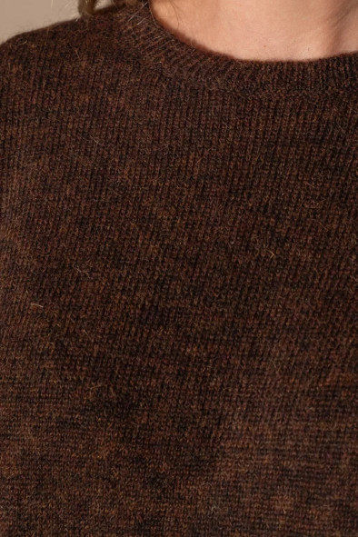 Pull Arielle chocolat