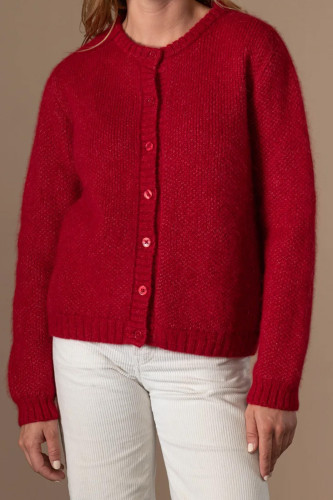 Pull Suzane rouge