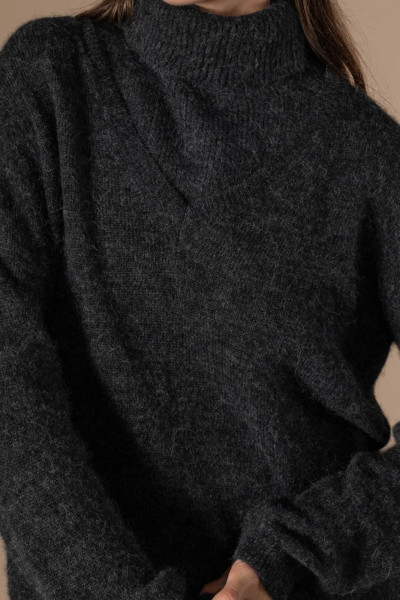 Col Marley gris foncé