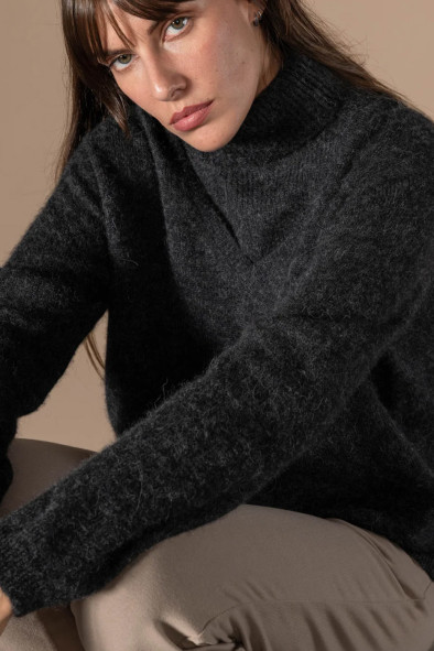 Col Marley gris foncé