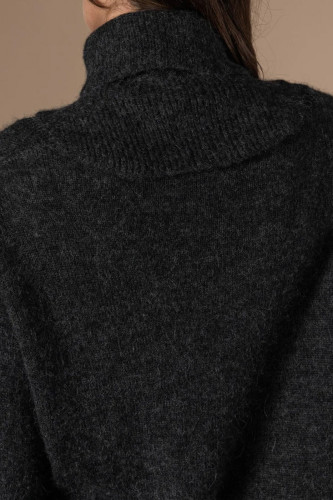 Col Marley gris foncé