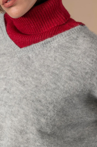 Col Marley rouge