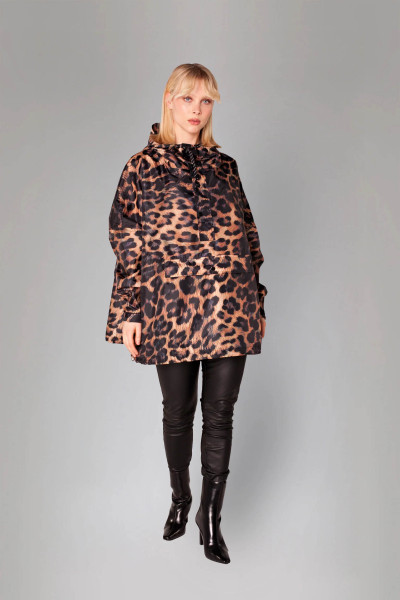 Anorak Rainkiss Dark Leopard