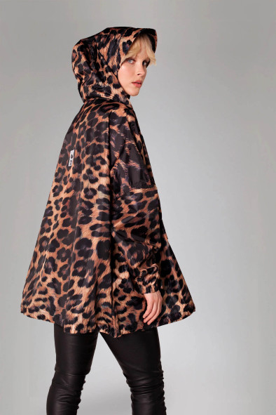 Anorak Rainkiss Dark Leopard