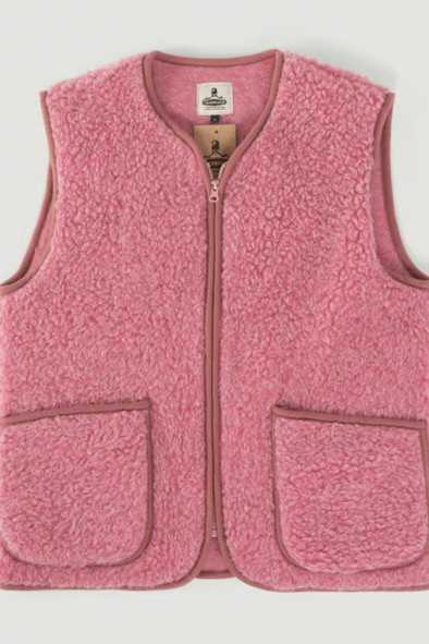 Gilet pepitco rose