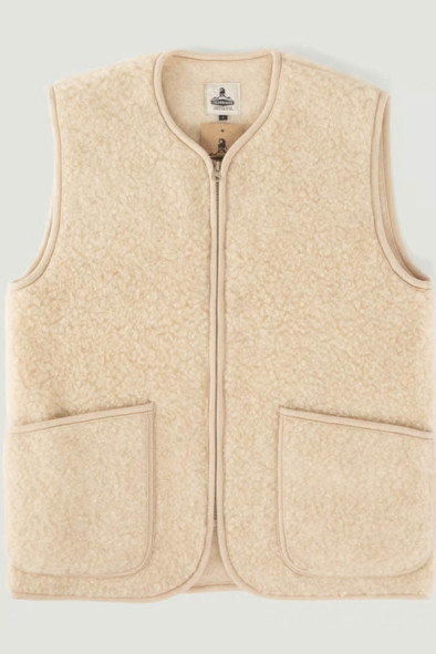 Gilet pepitco beige