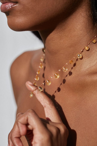 Collier 'Mill' Drops & Beads
