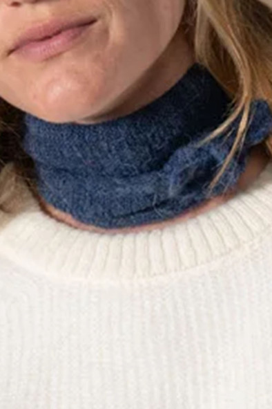 Echarpe odile dark blue