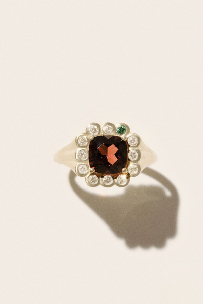 Bague robin N1grenat