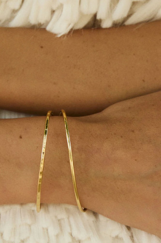 Bracelet jonc asymétrique eve