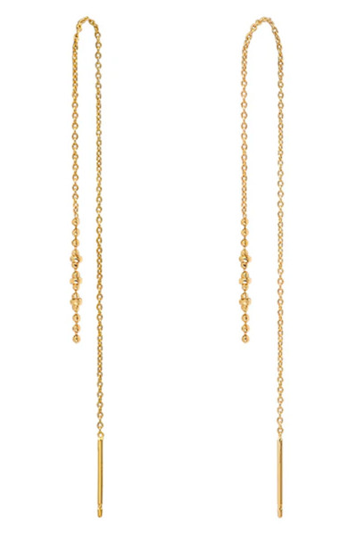 Boucles d'oreilles chaînes ajustable Océane