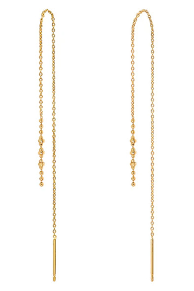 Boucles d'oreilles chaînes ajustable Océane