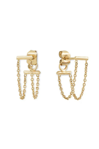 Boucles d’oreilles chaînes promesse